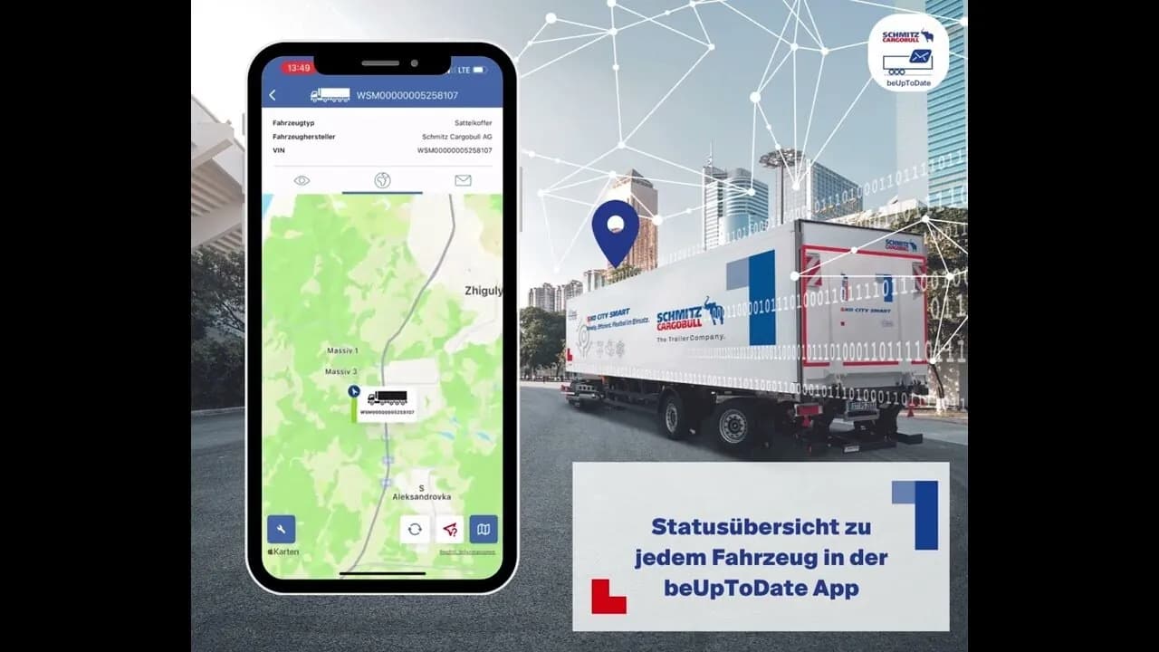 beUpToDate - Eine App für moderne Disponenten – Bild 1